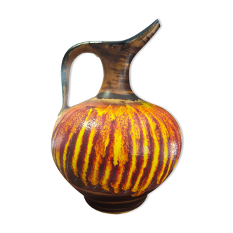 Flamed ceramic jug st Clement