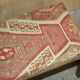 Padded footrest bench in Victorian Kilim style by George Smith