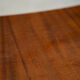 Italian walnut and chrome desk