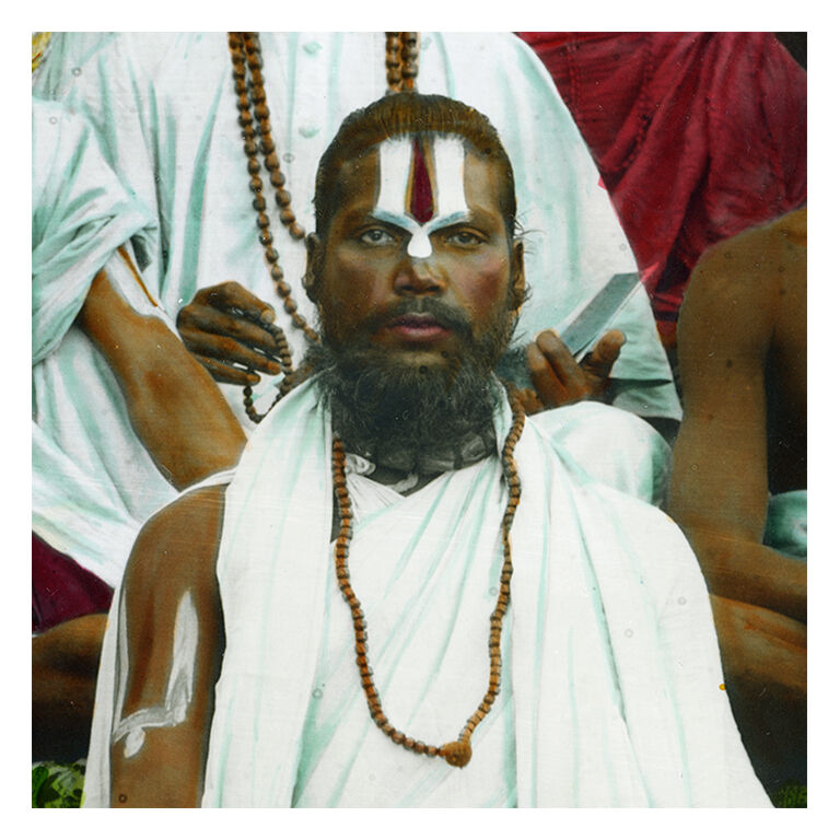 Colorful old photography Rajasthan circa 1920