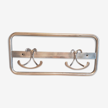 Aluminum coatrack with 2 pads from the 60