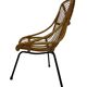 Tripod Rattan easy chair by Dirk van Sliedregt Rohe Noordwolde 1960 in the Netherlands
