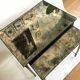 Brass and glass mirrored nesting tables
