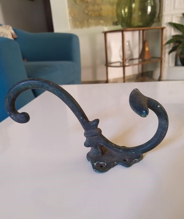 Old cast iron hook