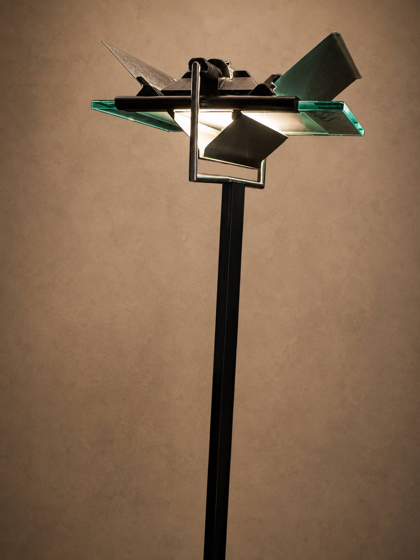 Dhiedron Lamp G. Grignani Italy 1980