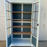 Glass-glazed Parisian wardrobe 1920