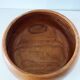 Large dish or wooden catchall from the 1960s.