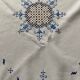 Embroidered tablecloth