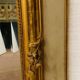 Louis XV style mirror in wood and gilded stucco 20th century