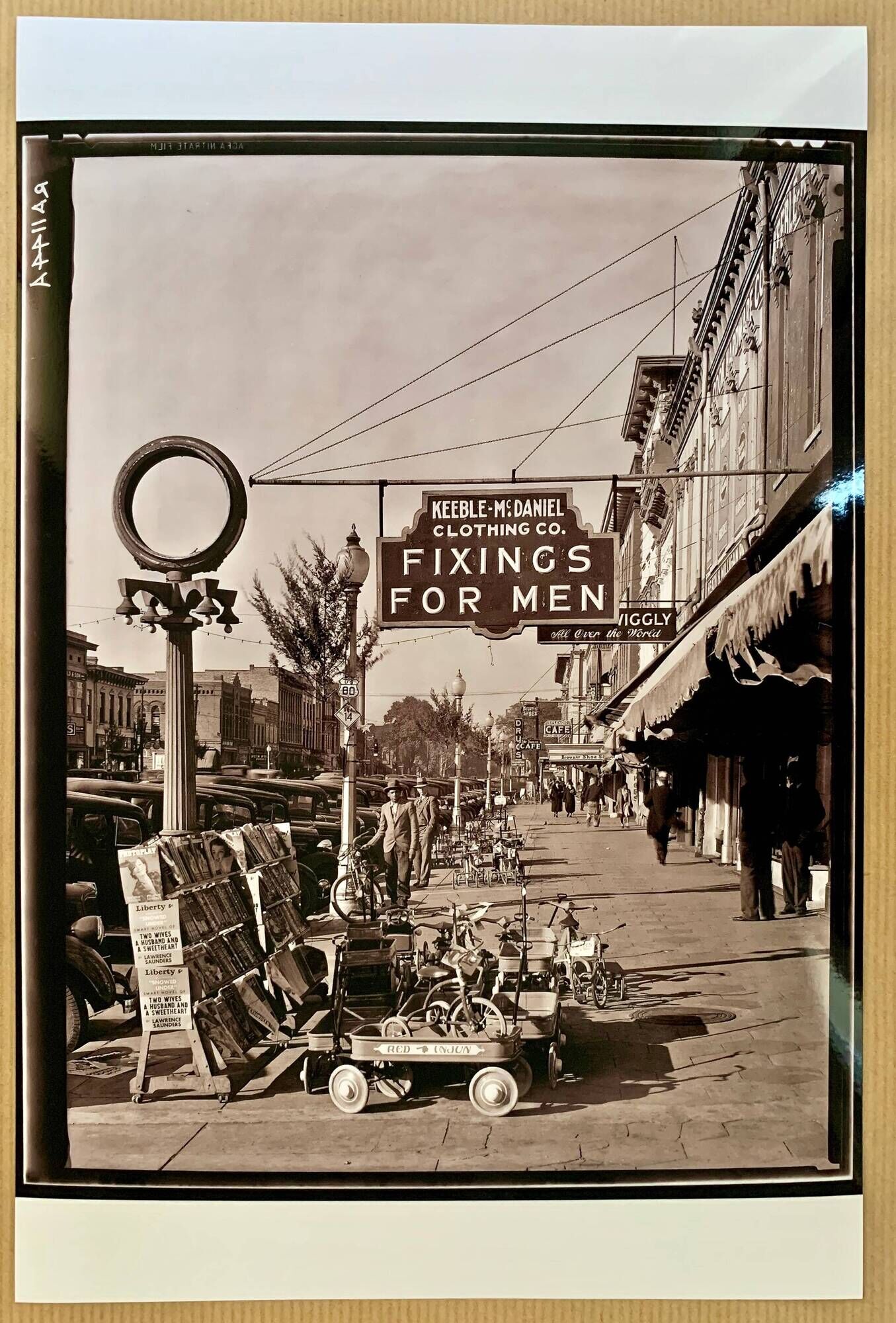 Main Street, Selma, Alabama 1935 – A moment of eternal America