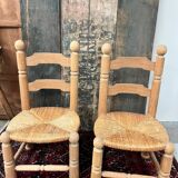 Chaises style Charles DUdouyt