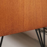 Sideboard feet metal vintage, Scandinavian style, 200cm