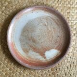 Series of 6 dessert plates in sandstone