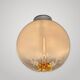 Mazzega Ceiling Lamp Sphere in Murano Glass Space Age 1970s