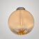 Mazzega Ceiling Lamp Sphere in Murano Glass Space Age 1970s