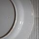 Round dish BFK Boch Frères Keramis decoration "fruit"