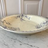 Flat hollow Iron earth model "July" lilac late nineteenth