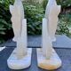 Pair of onyx bookends from the 1960s, vintage Italy.