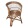 1960s wicker children's armchair