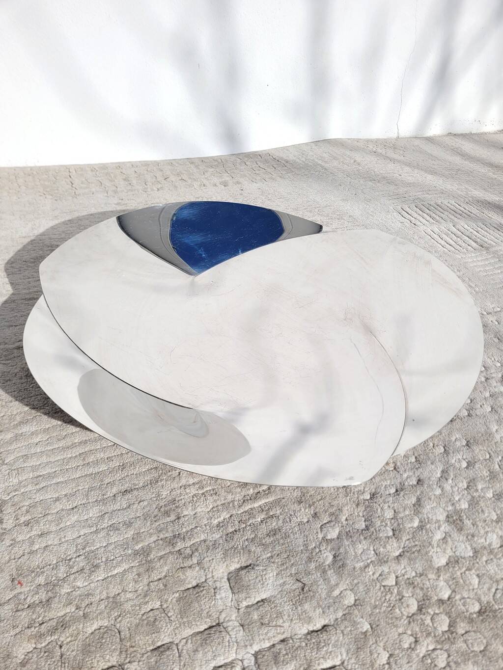 Alessi Resonance 56cm stainless steel coupe design