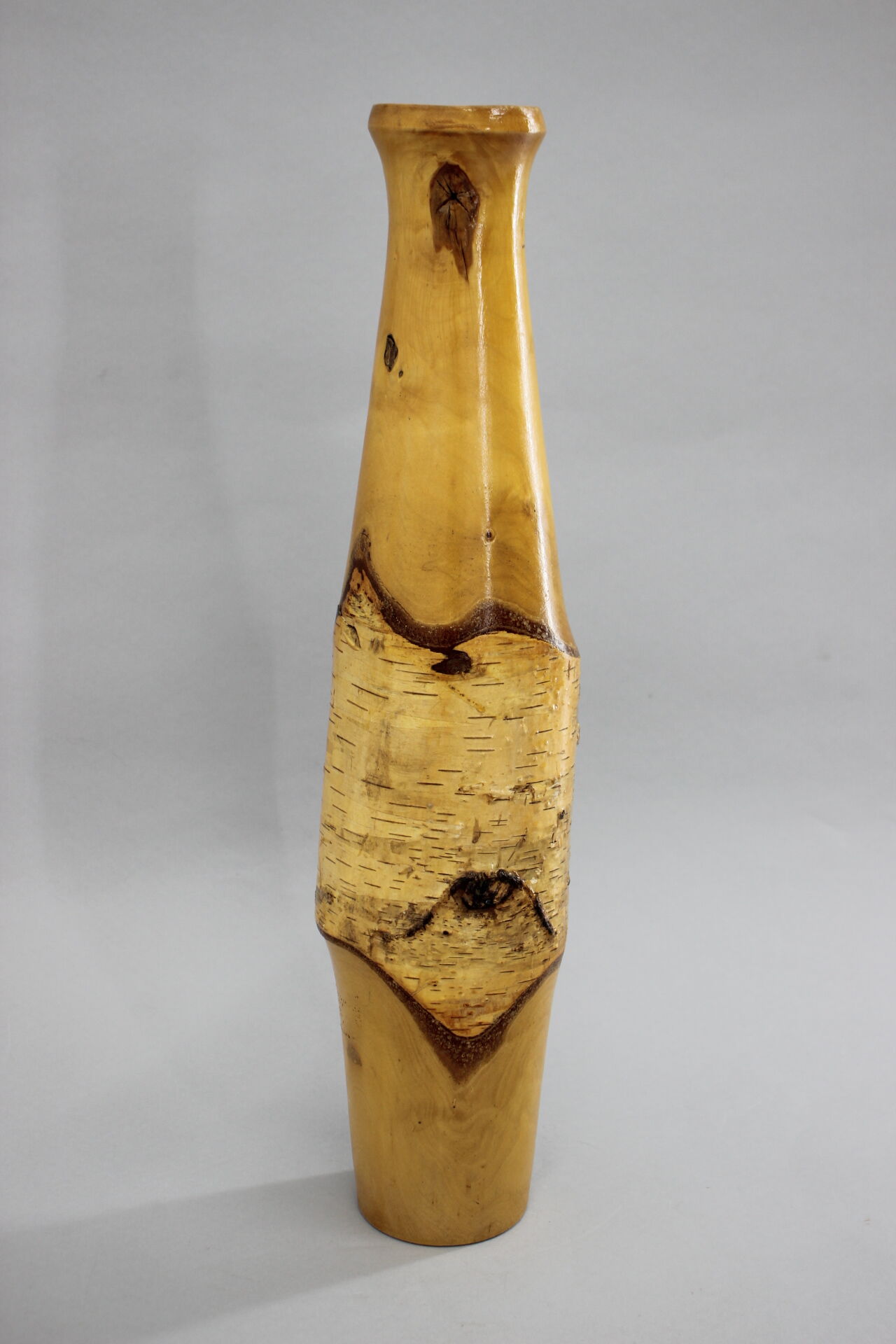 1970s Birch Vase ,Czechoslovakia