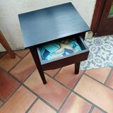 Table / Side table black patina