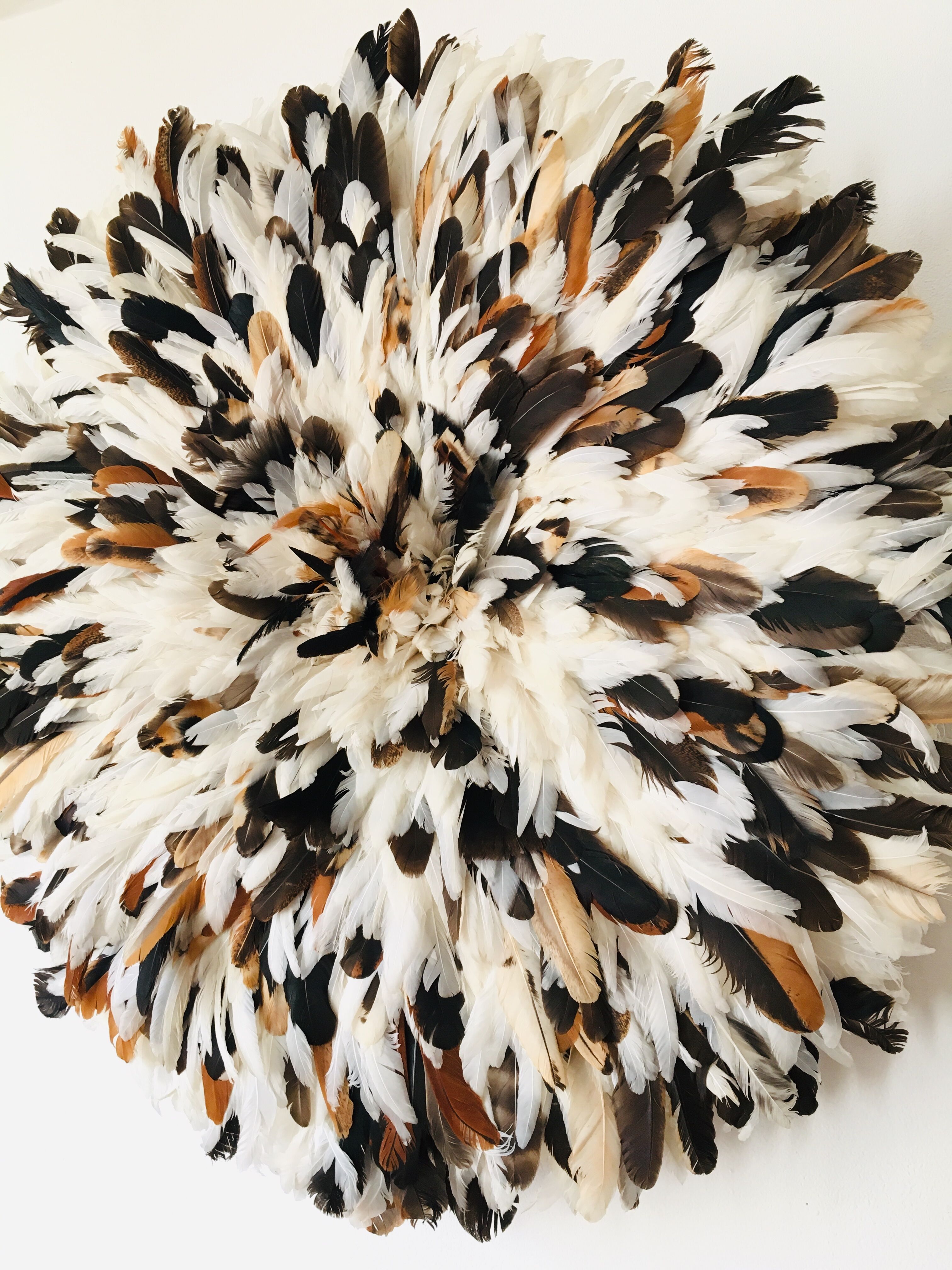 Juju Hat white speckled 70 cm
