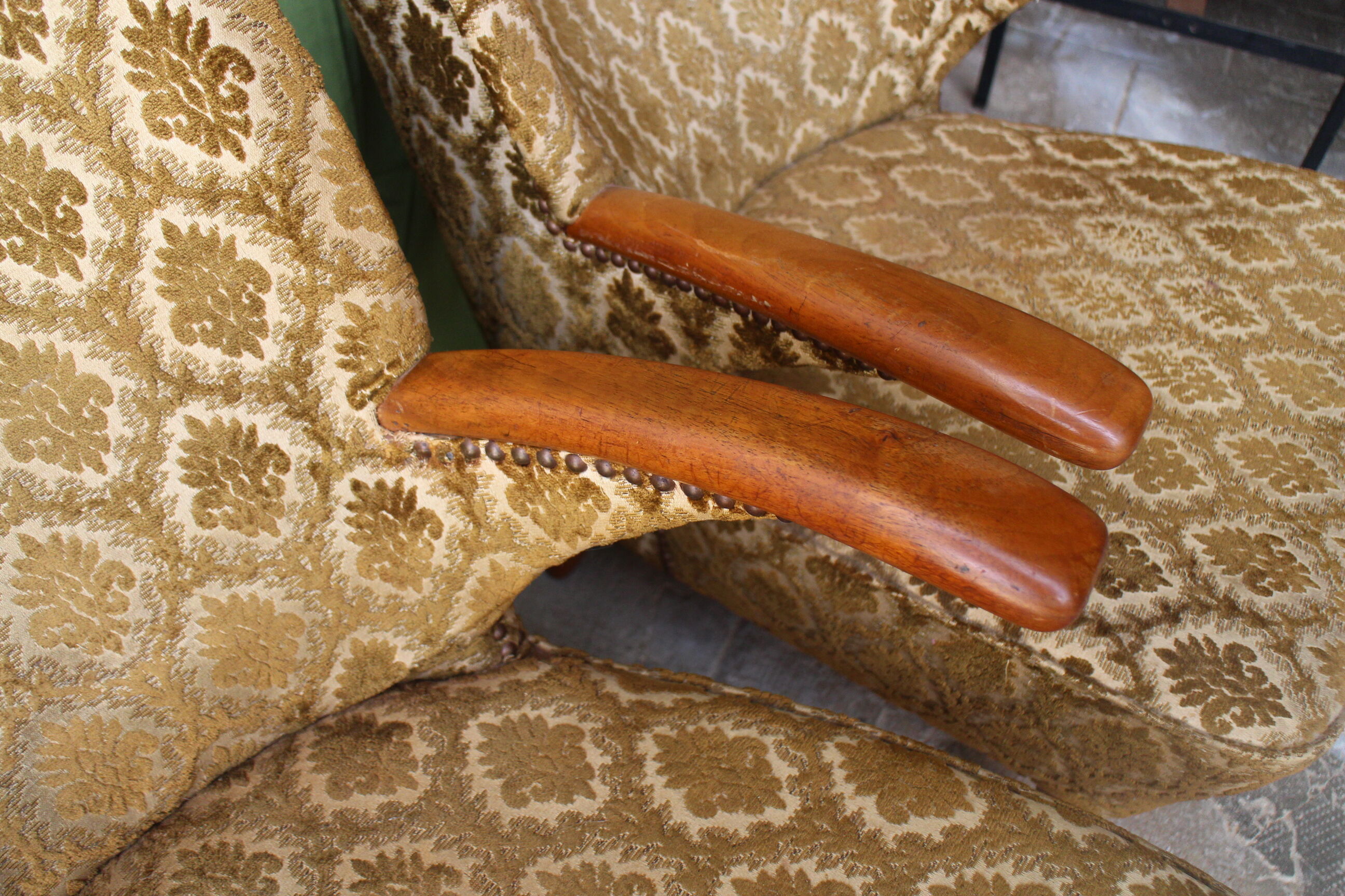 Pair of cocktail armchairs