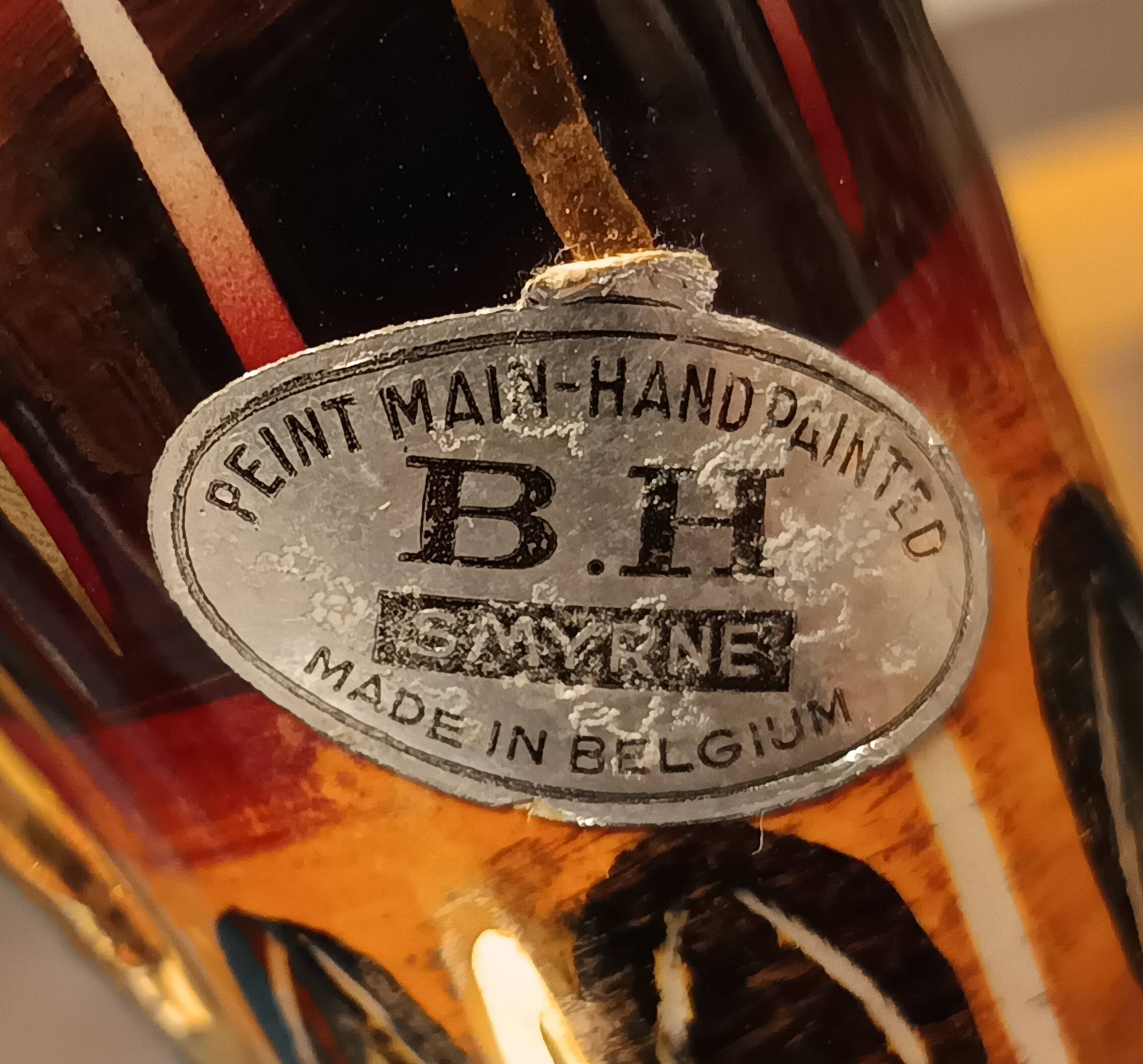 Vase vintage Bequet