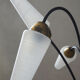 1950's Vintage 6-Shade Tripod Floor Lamp