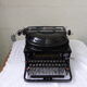 Typewriter, Typewriter Silenta Continental, made in Germany in 1937, Art Deco