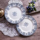Assiettes terre de fer - modèle régence