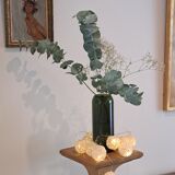 Light oak wood column