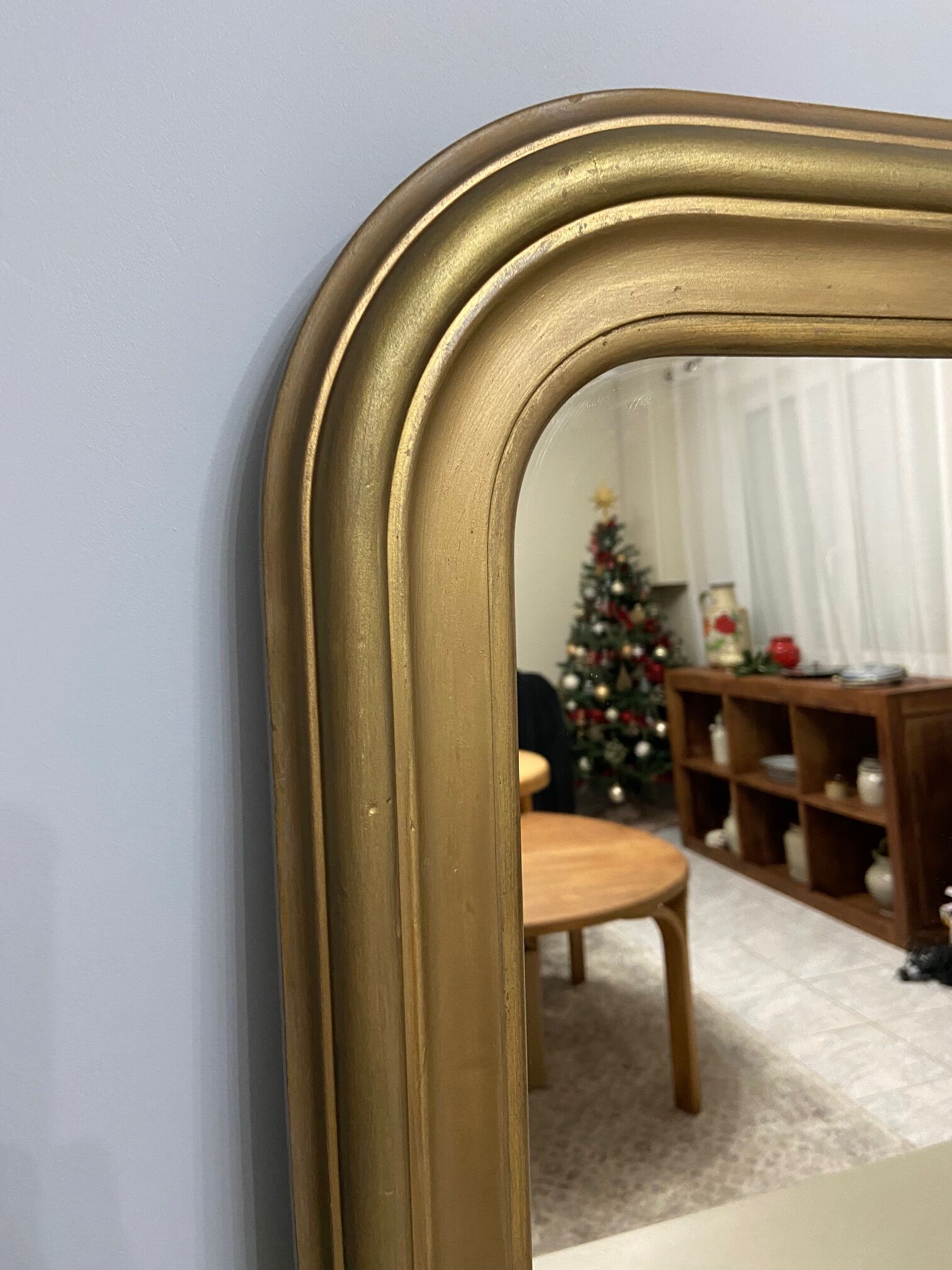Gilded Louis Philippe mirror