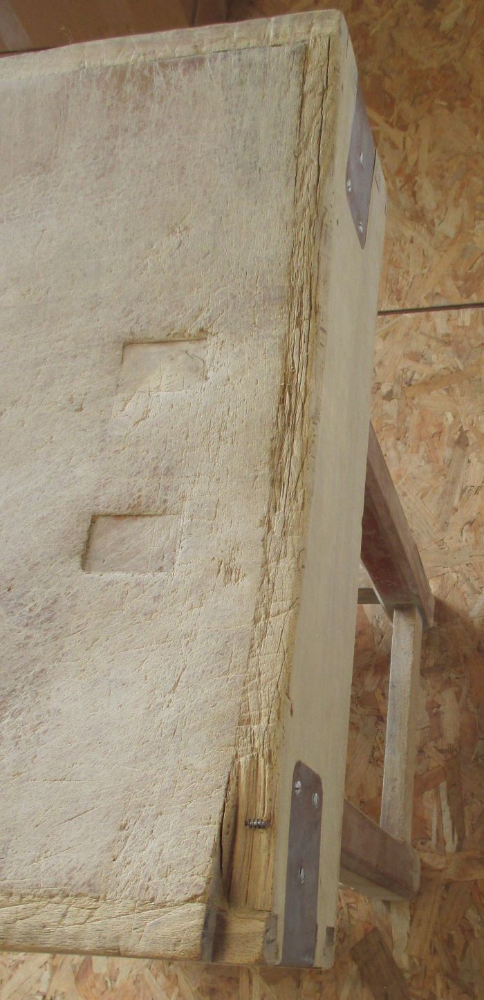 Wooden butcher's bill