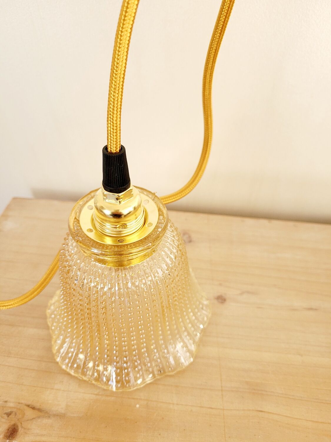 Pair of vintage portable lamps