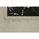 Lithography, Engraving, House of Tasso Torquato