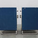 Pair of Bauhaus nightstands, Czechoslovakia, 1930s