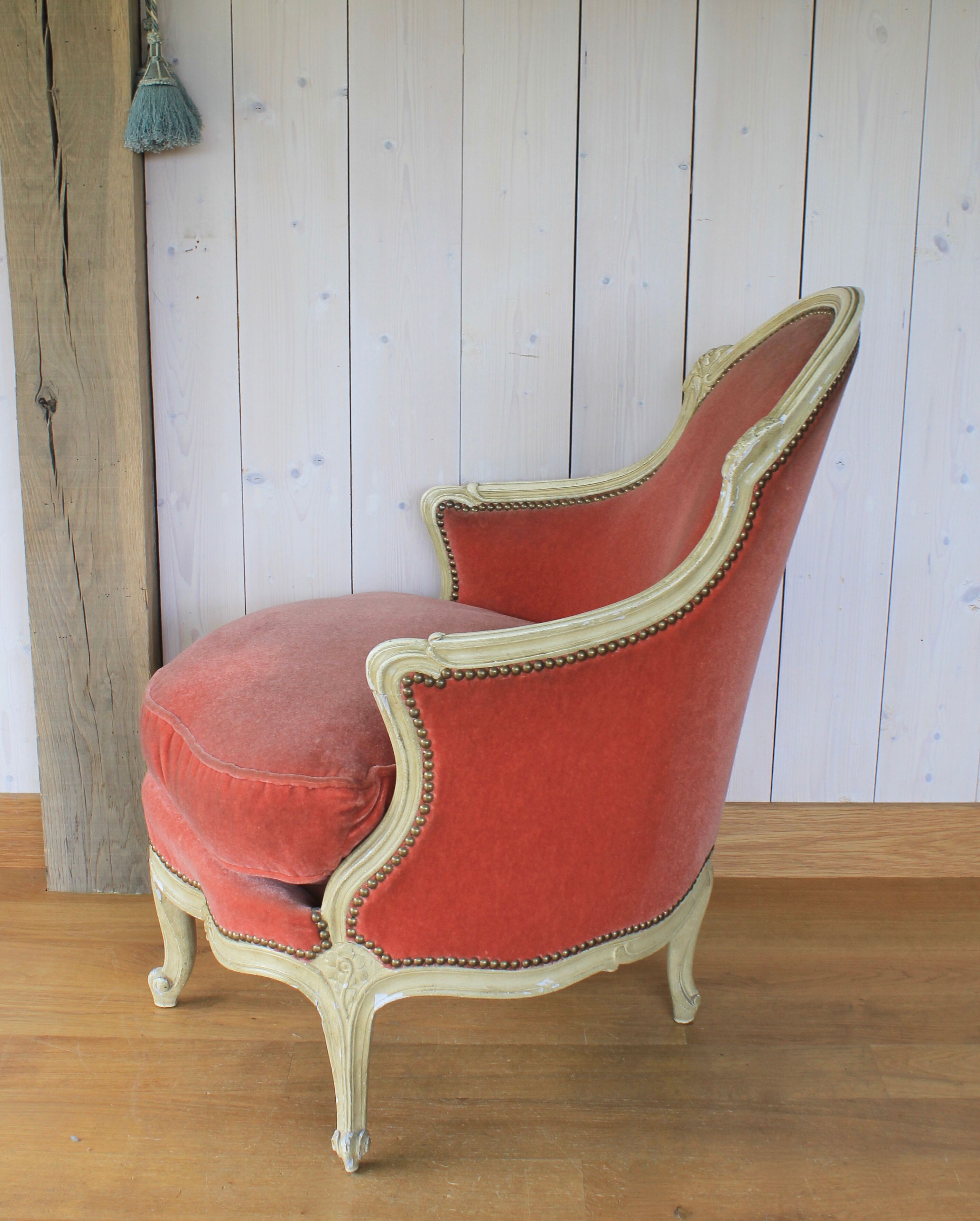 Bergère d'angle Louis XV