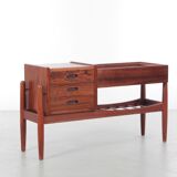 Scandinavian rosewood planter from Rio