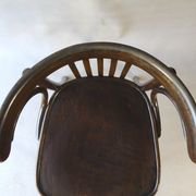 Office armchair N°A788/F Thonet-Mundus 1930, bentwood bistro