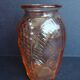 Art Deco vase in pink glass / 4