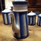 Ensemble en email bleu