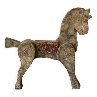 Old wooden horse - Popular Art