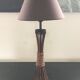 Lampe rotin et corde
