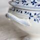 Antique soup tureen Moulin des Loups Bluebell series