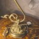 lampe 1900 de bureau ou chevet bronze 28x25 tres belle patine, fonctionne b