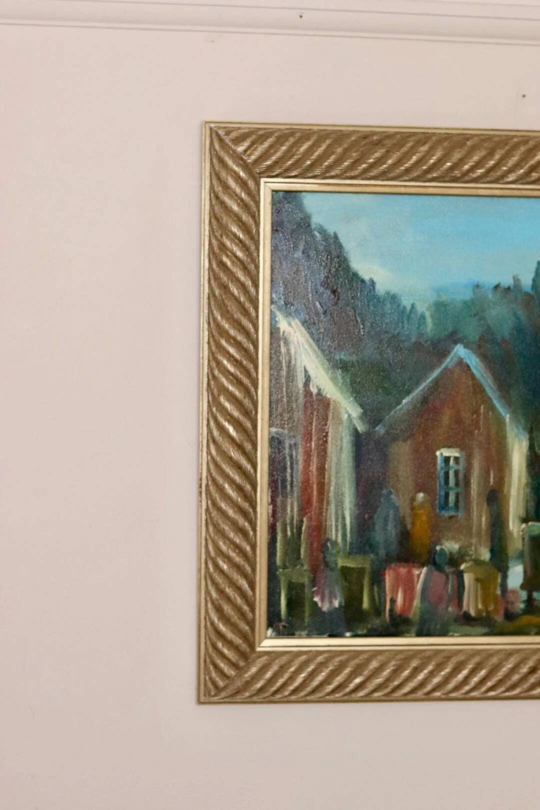 "Cabins at Dusk" - by Göte Lundberg