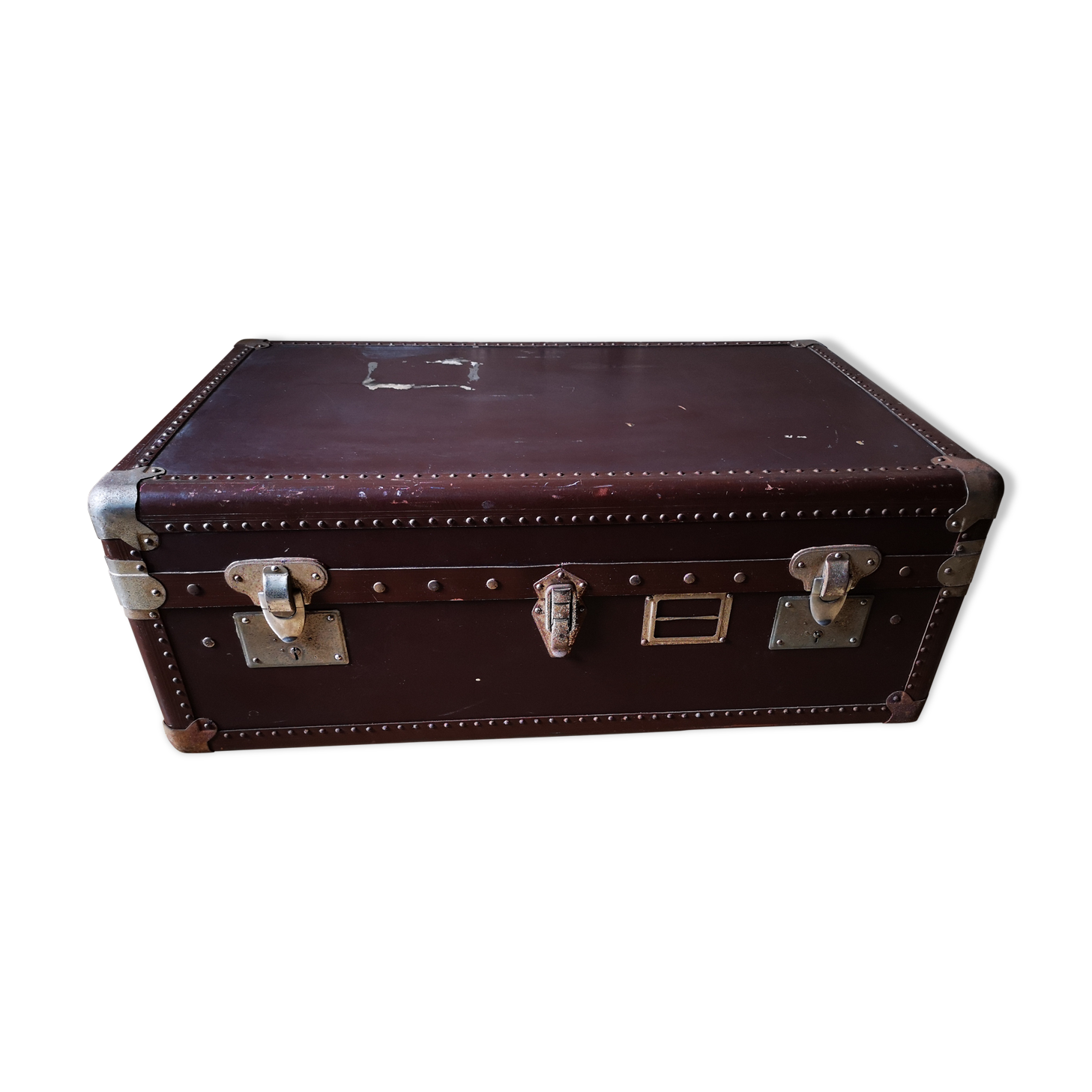 Malle de voyage époque 1900