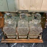 Liqueur cellar - Triptych of carafes